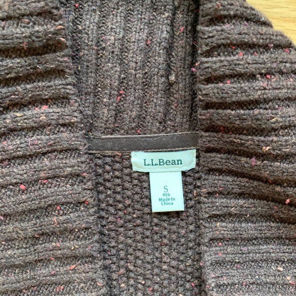 LLBean Speckled Cardigan - Picture 2 of 3